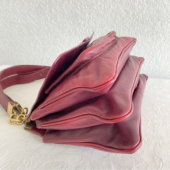 Dolce & Gabbana Burgundy 3 compartments bag - Picture 6 of 15